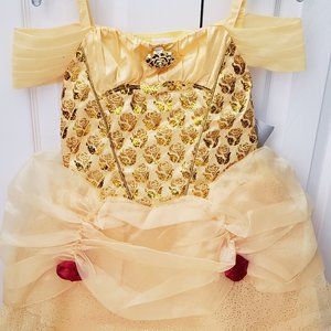 Disney Princess Dress, yellow, size 9/10